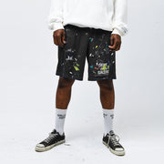 Hip-hop street fashion mesh shorts
