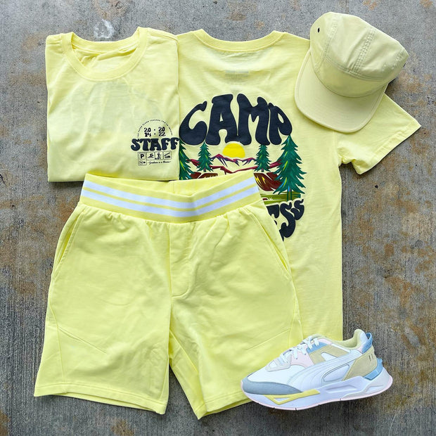 Fashion Personalized Print T-Shirt Shorts Two-Piece Set