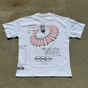 Fashion Letter Print Short Sleeve T-Shirt