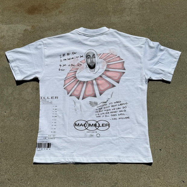 Fashion Letter Print Short Sleeve T-Shirt