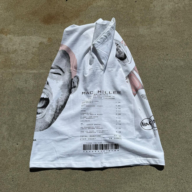 Fashion Letter Print Short Sleeve T-Shirt