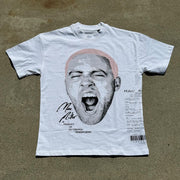 Fashion Letter Print Short Sleeve T-Shirt