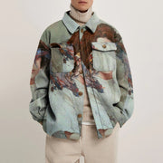 Art Print Street Style Fashion Jacket