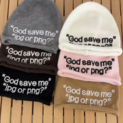 Uniform knitted pile cap for men and women