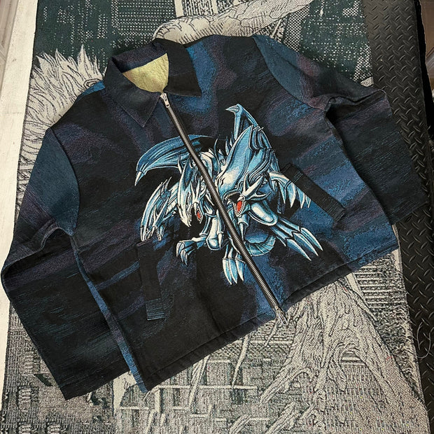 Yu-Gi-Oh Casual Street Tapestry Zip-Up Jacket
