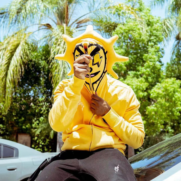 Casual star sun hat street sports home hoodie