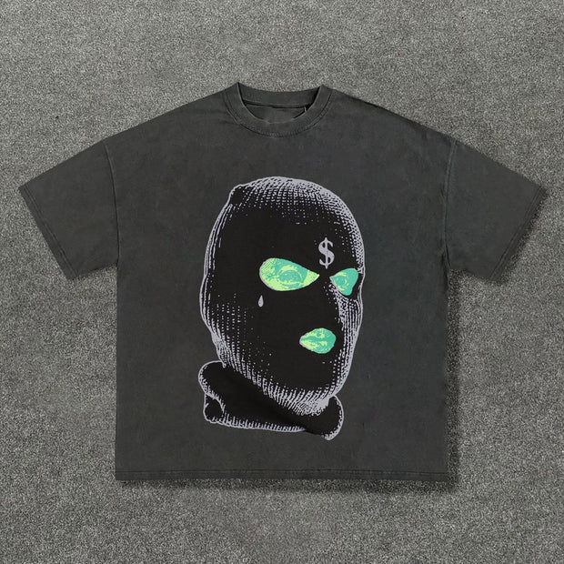 Casual hip-hop trendy short-sleeved T-shirt