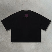 Western cowboy casual street retro print T-shirt