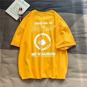 Fashion brand printed loose casual short-sleeved T-shirt