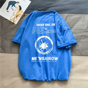 Fashion brand printed loose casual short-sleeved T-shirt