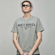Fun digital printing casual couple short-sleeved T-shirt