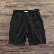 Personalized graffiti print casual street shorts
