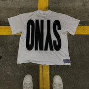 Letter Digital 4 Print Short Sleeve T-Shirt