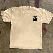 Classic Billiards Print Short Sleeve T-shirt