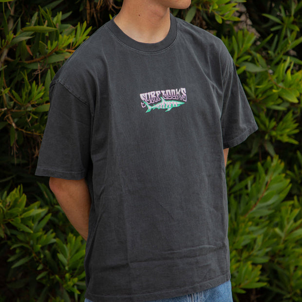 Trendy Resort Style Casual Round Neck Loose Printed T-Shirt