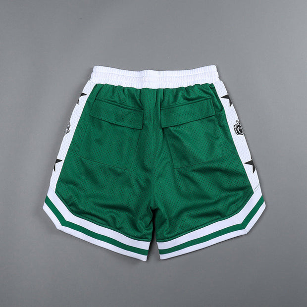 Men's mesh fitness sports shorts