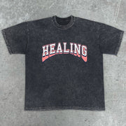 Retro Trend Street Hip Hop Short Sleeve T-Shirt