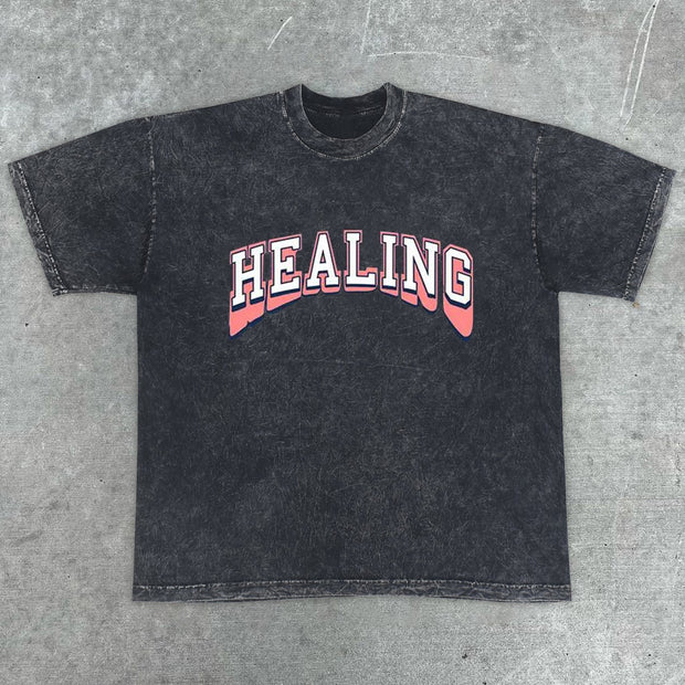 Retro Trend Street Hip Hop Short Sleeve T-Shirt