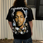 Hip Hop Street Rap Music Festival Print T-shirt