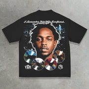Hip Hop Street Rap Music Festival Print T-shirt