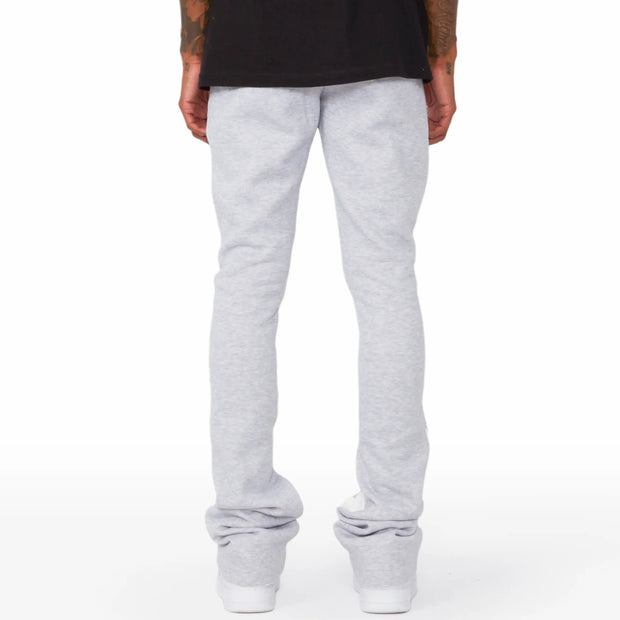 Funny Hearts Print Pocket Flared Trousers