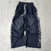 Cross Retro Casual Street Vintage Sweatpants