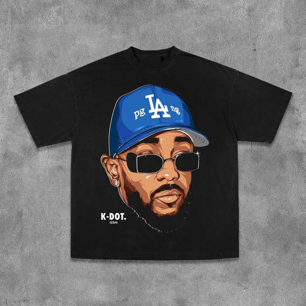 They Not Like Us Print Short Sleeve T-Shirt