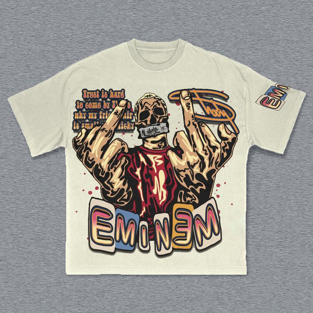 Fashion Print Short Sleeve T-Shirt