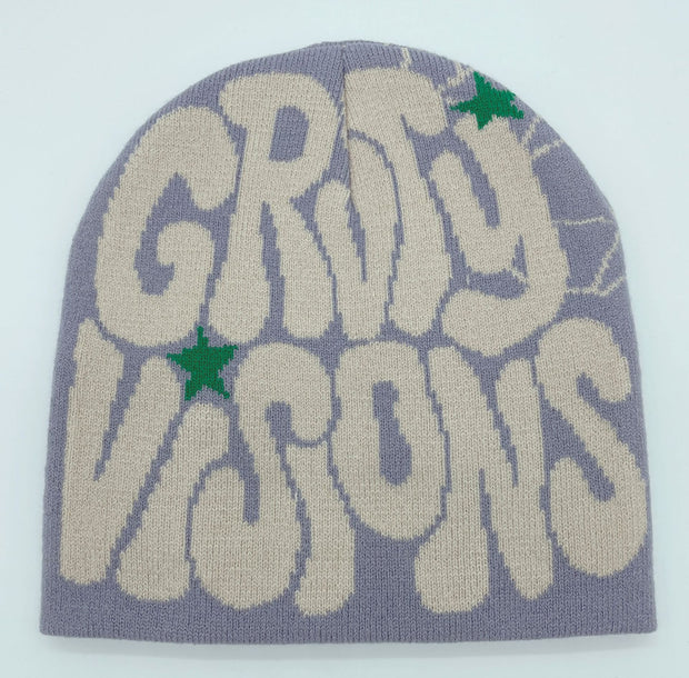 Men's and women's jacquard hats with letters hip-hop caps