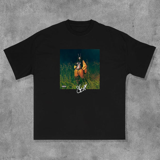 Single Lana Print Short Sleeve T-Shirt