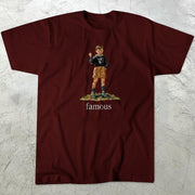 Boys Print Fashion Retro Short Sleeve T-Shirt