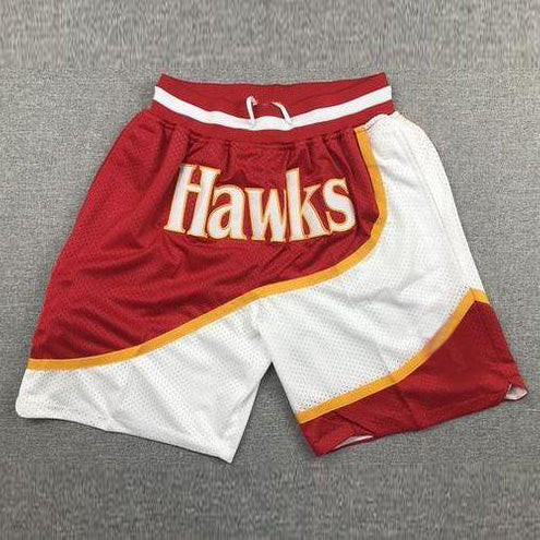 Fashion color matching print shorts men