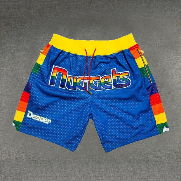 Personalized color matching printed shorts men