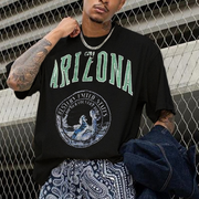 Printed men's T shirt