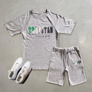 Trapstar Print T-Shirt Short Sleeve Two Piece Set