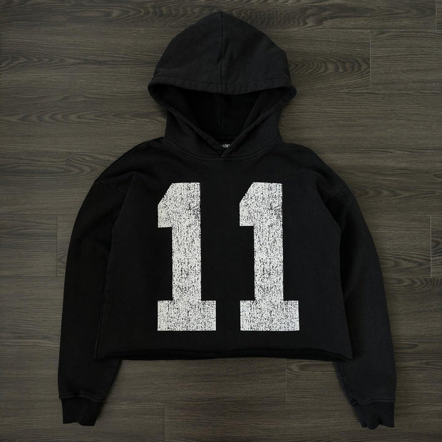 Stylish preppy graphic hoodie