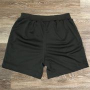 Vintage Art Print Fashion Mesh Shorts