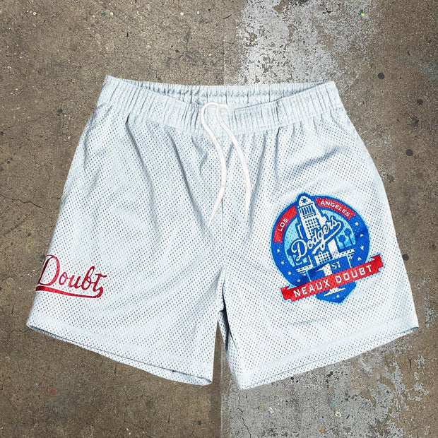 Los Angeles Print Mesh Sports Shorts