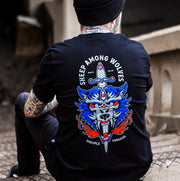 Sheep Among Wolves Printed Short Sleeve T-Shirt