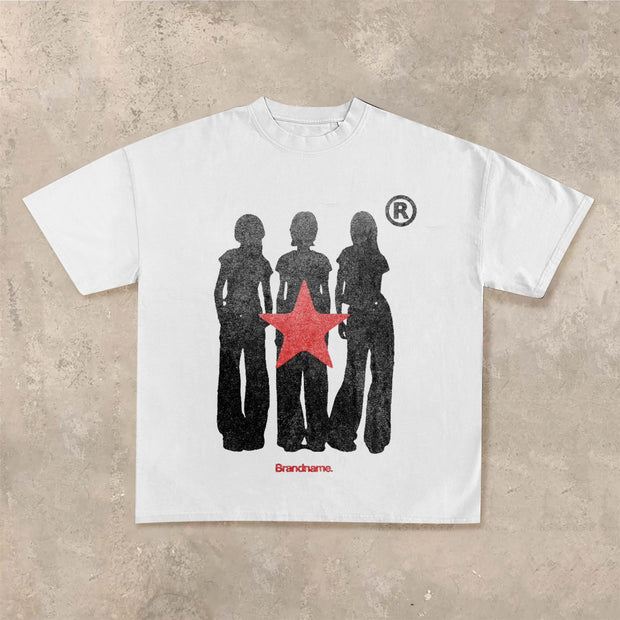 Fashionable personalized printed graphic T-shirt