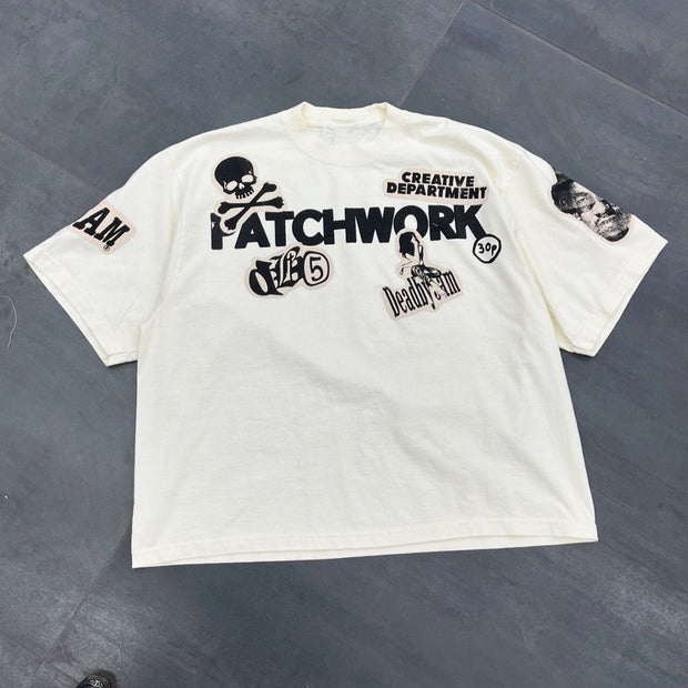 Skull casual street T-shirt