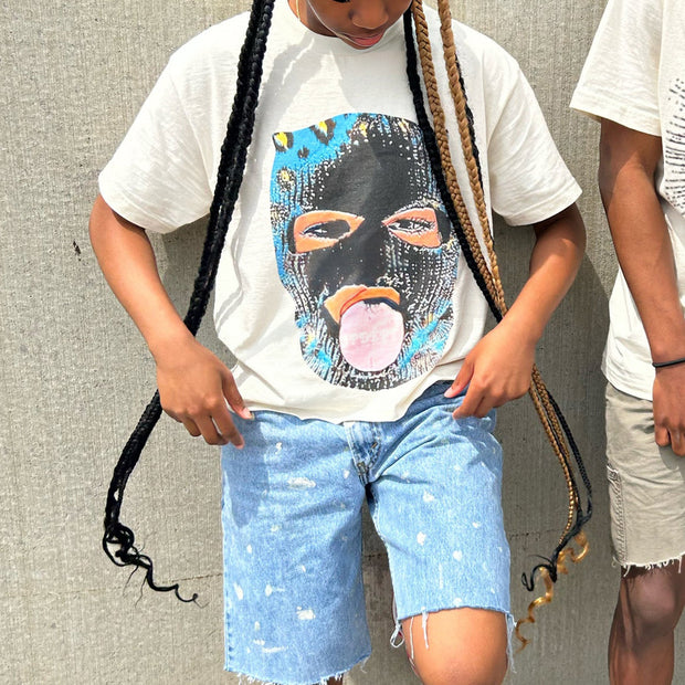 Leopard Mask Girls Print T-Shirt