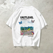 Casual loose round neck short sleeve T-shirt