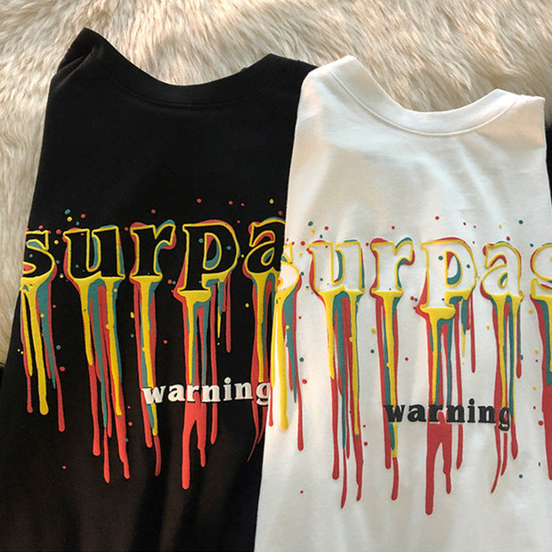 Jew4room artistic niche loose oversize short sleeves