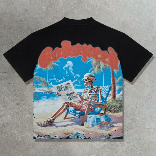 Hawaiian Vacation Casual Street T-shirt