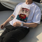 Abstract print t-shirts