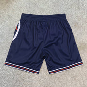 Tiger print track shorts