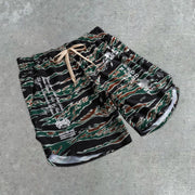 Fashion sports style fitness casual camouflage shorts