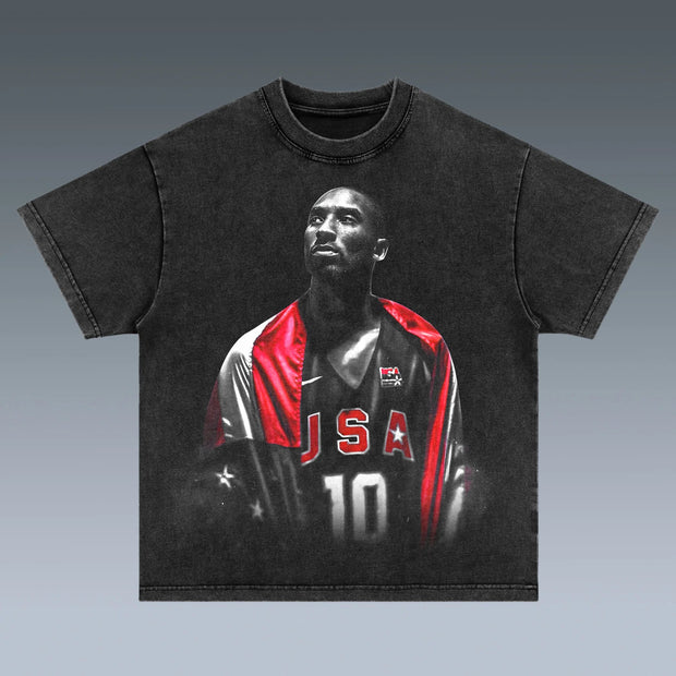 Street Basketball Star Cotton T-Shirt