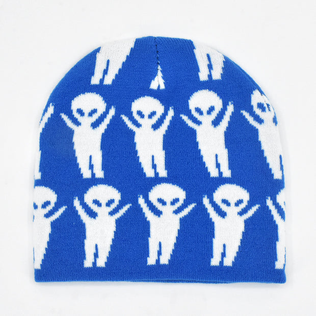 Street knitted beanie casual versatile hat